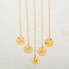 Artilady 12 Zodiac Necklace Pendant necklace Gold Constellation Necklace for Women Jewelry Party Gift eprolo