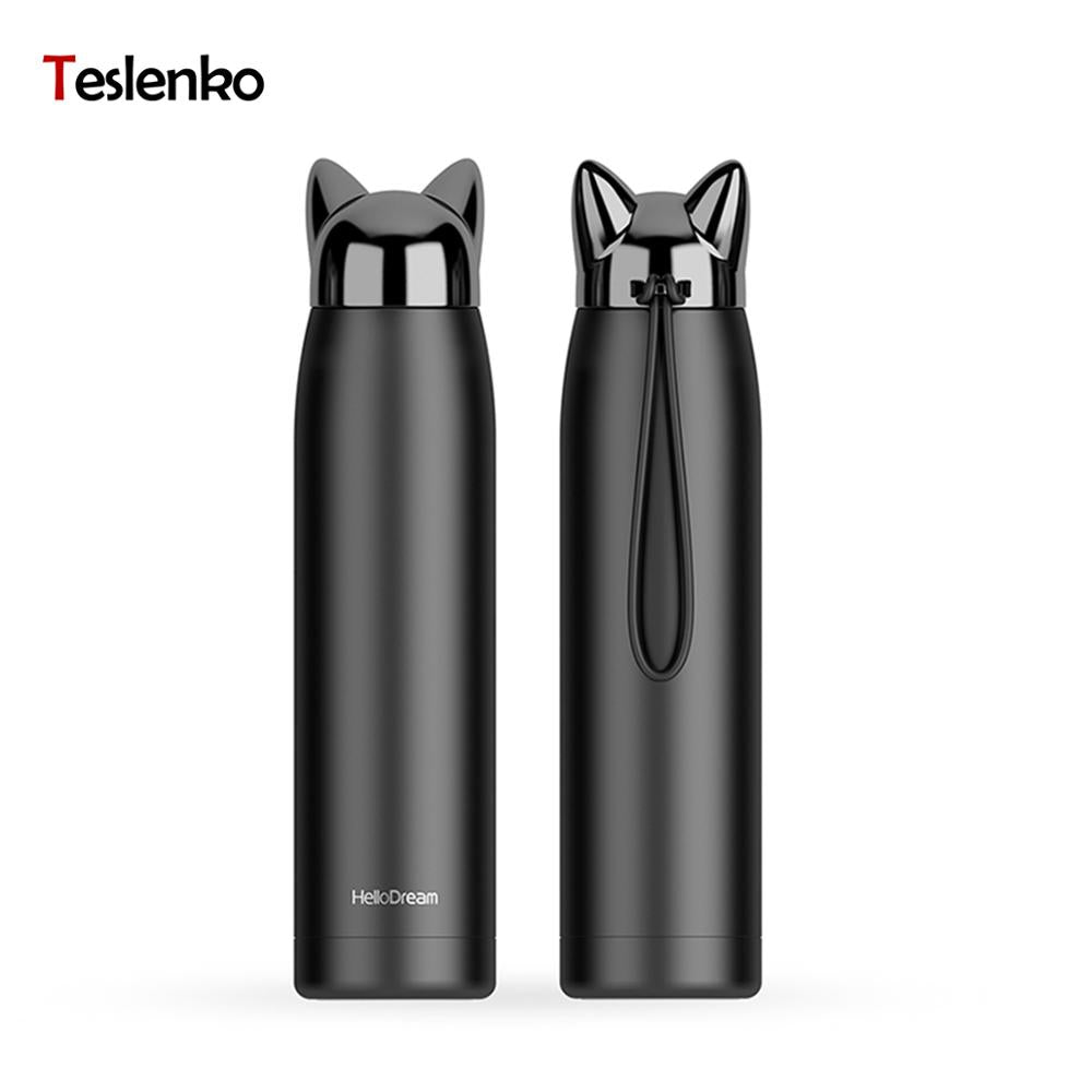 320ml Stainless Steel Thermos Vacuum Insulated Flasks Double Wall Coffee Drinkware Sport Bottle For Water Bottles Cartoon Cup eprolo