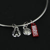 dongsheng Avengers Charm Bracelet Captain America Shield Unisex Bracelet For Movie Fans Gift Jewelry eprolo