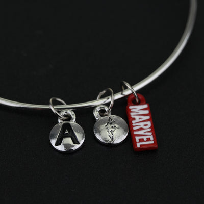 dongsheng Avengers Charm Bracelet Captain America Shield Unisex Bracelet For Movie Fans Gift Jewelry eprolo