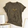 Hillbilly Women Bee Kind T-shirt Aesthetics Graphic Short Sleeve Cotton Polyester T Shirts Female Camisetas Verano Mujer 2020 Getbrewtaps.com