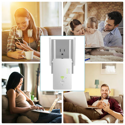 5Ghz WiFi Repeater Dual Band 2.4G& 5G Wireless Wifi Extender 1200Mbps Wi-Fi Amplifier wireless Access Point eprolo