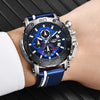 2020 LIGE New Mens Watches Top Brand Luxury Big Dial Military Quartz Watch Leather Waterproof Sport Wristwatch Relogio Masculino Getbrewtaps.com
