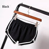 Hot Women Blend 2019 Summer Short Pants Contrast Binding Side Split Elastic Waist Patchwork Casual Beach Party Shorts Getbrewtaps.com