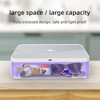 Multifunctional UV Sterilize 10W Wireless Fast Charger Mobile Phone Disinfection Box eprolo