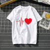 Women's t-shirt Harajuku love t shirt women feminina ladies Than heart ulzzang graphic t shirts women 2019 summer femme clothes Getbrewtaps.com