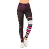 Brand Sexy Women Legging leaf Printing Fitness leggins Fashion Slim legins High Waist Leggings Woman Pants Getbrewtaps.com