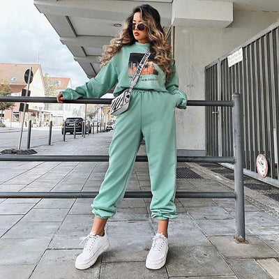 Rockmore Harajuku Joggers Wide Leg SweatPants Women Trousers Plus Size High Waist Pants Streetwear Korean Casual Pant Femme Fall Getbrewtaps.com