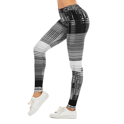 Brand Sexy Women Legging leaf Printing Fitness leggins Fashion Slim legins High Waist Leggings Woman Pants Getbrewtaps.com