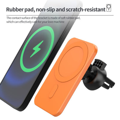 15w Magnetic Car Wireless Charger Phone Stand For Iphone 12 ProMax 12Mini Magsafe Car Holder eprolo