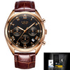2020 LIGE Mens Watches Top Brand Luxury Waterproof 24 Hour Date Quartz Clock  Male Leather Sport Wrist Watch Relogio Masculino Getbrewtaps.com