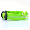 Nylon LED Pet Dog Collar,Night Safety Flashing Glow In The Dark Dog Leash,Dogs Luminous Fluorescent Collars Pet Supplies 4.7 eprolo