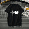 Women's t-shirt Harajuku love t shirt women feminina ladies Than heart ulzzang graphic t shirts women 2019 summer femme clothes Getbrewtaps.com
