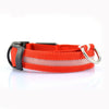 Nylon LED Pet Dog Collar,Night Safety Flashing Glow In The Dark Dog Leash,Dogs Luminous Fluorescent Collars Pet Supplies 4.7 eprolo