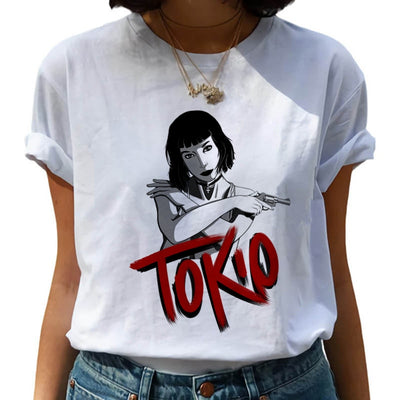 New Money Heist Harajuku T Shirts Women La Casa De Papel Hip Hop T-shirts Fashion House of Paper Tshirt Fashion Top Tees Female Getbrewtaps.com