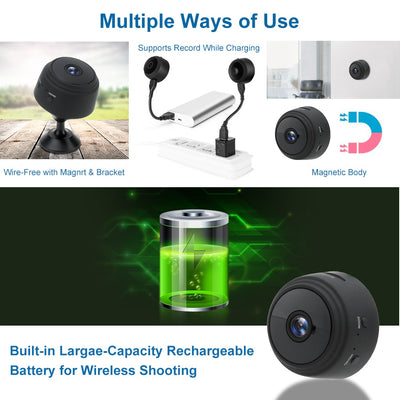 Mini IP Camera 1080P Sensor Night Vision Camcorder Motion DVR Micro Camera Sport DV Video small Camera Remote Monitor Phone App eprolo