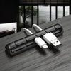 Desktop Cord Manager Data Cable Fixed Buckle Charging USB Cable Wrapper Device Wire Winder Earphone Cable Hub eprolo
