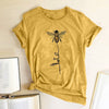 Hillbilly Women Bee Kind T-shirt Aesthetics Graphic Short Sleeve Cotton Polyester T Shirts Female Camisetas Verano Mujer 2020 Getbrewtaps.com
