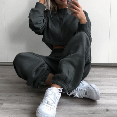 Rockmore Harajuku Joggers Wide Leg SweatPants Women Trousers Plus Size High Waist Pants Streetwear Korean Casual Pant Femme Fall Getbrewtaps.com