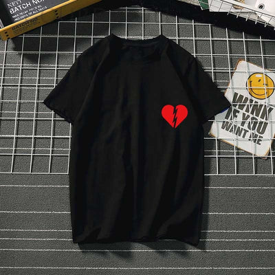 Women's t-shirt Harajuku love t shirt women feminina ladies Than heart ulzzang graphic t shirts women 2019 summer femme clothes Getbrewtaps.com