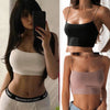 2019 New Fashion Women Sexy Crop Tops Solid Summer Camis Women Casual Tank Tops Vest Sleeveless Crop Tops blusas Getbrewtaps.com