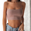 2019 New Fashion Women Sexy Crop Tops Solid Summer Camis Women Casual Tank Tops Vest Sleeveless Crop Tops blusas Getbrewtaps.com