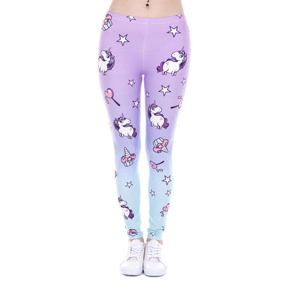 Brands Women Fashion Legging Aztec Round Ombre Printing leggins Slim High Waist  Leggings Woman Pants Getbrewtaps.com