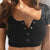 Women ladies Short Sleeve Crop top elegant Plain basic debardeur femme Tank Party bodycon bandage stretch Vest Tee tunique femme Getbrewtaps.com