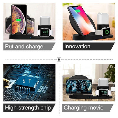 10W Qi Wireless Charger For Iphone XS XR 8 Plus 11 Pro Max Xiaomi Mi9 Huawei Fast Charger eprolo