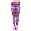 Brands Women Fashion Legging Aztec Round Ombre Printing leggins Slim High Waist  Leggings Woman Pants Getbrewtaps.com