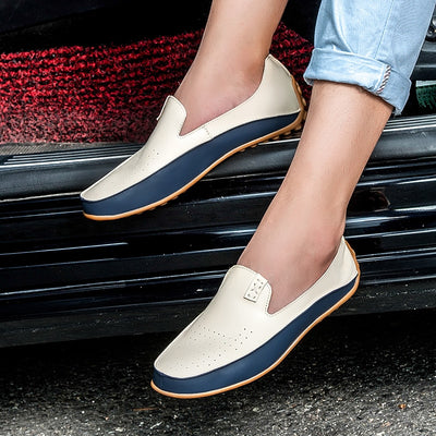 Fashion Leather Shoes For Men New Slip On Loafers Plus Size 47 Casual Driving Shoes WideBusiness Shoes Sneaker Male eprolo