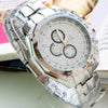 2019 Fashion Silver Stainless Steel Mens Watches Top Brand Luxury Watch Men Sport Clock Man Casual Wristwatch Relogio Masculino Getbrewtaps.com