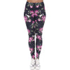 Brands Women Fashion Legging Aztec Round Ombre Printing leggins Slim High Waist  Leggings Woman Pants Getbrewtaps.com
