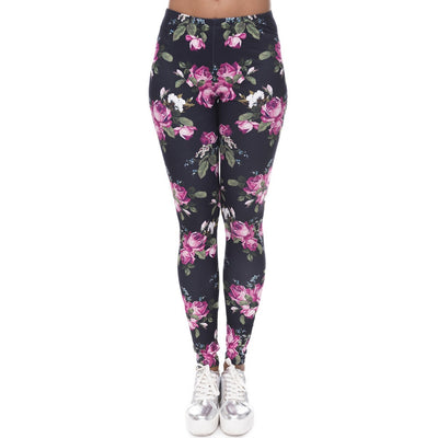 Brands Women Fashion Legging Aztec Round Ombre Printing leggins Slim High Waist  Leggings Woman Pants Getbrewtaps.com