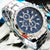 2019 Fashion Silver Stainless Steel Mens Watches Top Brand Luxury Watch Men Sport Clock Man Casual Wristwatch Relogio Masculino Getbrewtaps.com
