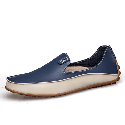 Fashion Leather Shoes For Men New Slip On Loafers Plus Size 47 Casual Driving Shoes WideBusiness Shoes Sneaker Male eprolo