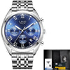 2020 LIGE Mens Watches Top Brand Luxury Waterproof 24 Hour Date Quartz Clock  Male Leather Sport Wrist Watch Relogio Masculino Getbrewtaps.com