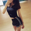 New 2018 Women Shorts Summer Silk Slim Beach Casual White Egde Shorts Hot Getbrewtaps.com