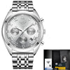 2020 LIGE Mens Watches Top Brand Luxury Waterproof 24 Hour Date Quartz Clock  Male Leather Sport Wrist Watch Relogio Masculino Getbrewtaps.com