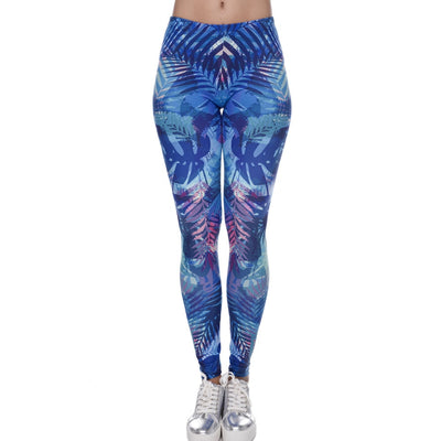 Brands Women Fashion Legging Aztec Round Ombre Printing leggins Slim High Waist  Leggings Woman Pants Getbrewtaps.com