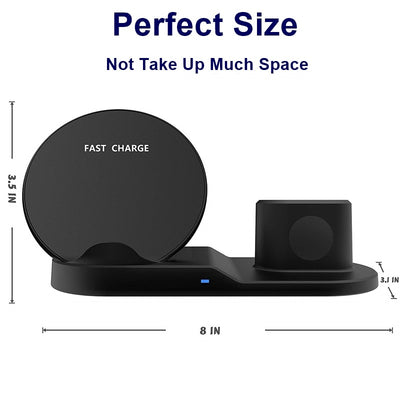 10W Qi Wireless Charger For Iphone XS XR 8 Plus 11 Pro Max Xiaomi Mi9 Huawei Fast Charger eprolo