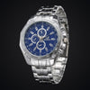 2019 Fashion Silver Stainless Steel Mens Watches Top Brand Luxury Watch Men Sport Clock Man Casual Wristwatch Relogio Masculino Getbrewtaps.com