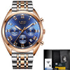 2020 LIGE Mens Watches Top Brand Luxury Waterproof 24 Hour Date Quartz Clock  Male Leather Sport Wrist Watch Relogio Masculino Getbrewtaps.com