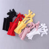 2020 New Summer Autumn Tube Crop top Women Bow Tie Strap Ruched tank Top Lettuce Edge Elastic Camis 5 colors Getbrewtaps.com