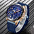 2019 New LIGE Blue Casual Mesh Belt Fashion Quartz Gold Watch Mens Watches Top Brand Luxury Waterproof Clock Relogio Masculino Getbrewtaps.com