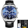 2020 LIGE Mens Watches Top Brand Luxury Waterproof 24 Hour Date Quartz Clock  Male Leather Sport Wrist Watch Relogio Masculino Getbrewtaps.com