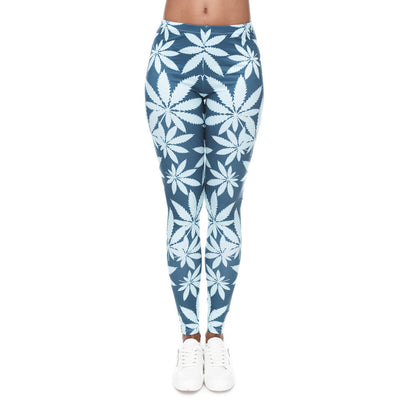 Brands Women Fashion Legging Aztec Round Ombre Printing leggins Slim High Waist  Leggings Woman Pants Getbrewtaps.com