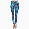 Brands Women Fashion Legging Aztec Round Ombre Printing leggins Slim High Waist  Leggings Woman Pants Getbrewtaps.com