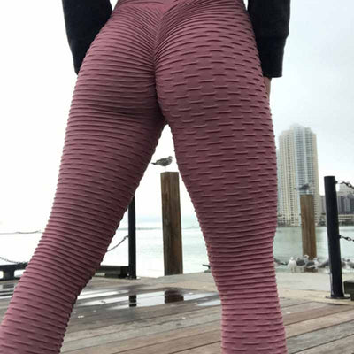 2020 New Bumps Style Leggings Put Hip Fold Elastic High Waist Legging Breathable Slim Pants indoor Sports Getbrewtaps.com