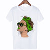 Plus Size Women Summer Vogue Print Lady Casual T-shirt Tops Harajuku Streetwear Short Sleeve O-Neck Tops Tees Camisetas Mujer Getbrewtaps.com